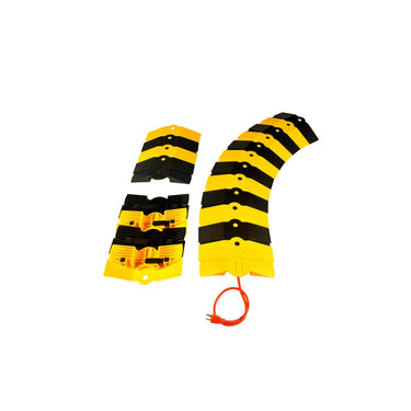 Ultra-Sidewinder Medium 1-Foot Extension - Black and Yellow
